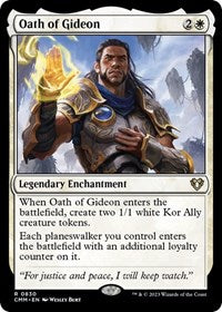 Oath of Gideon (830) [Commander Masters]