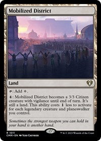Mobilized District (1011) [Commander Masters]