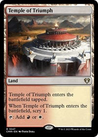 Temple of Triumph (1047) [Commander Masters]