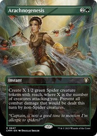 Arachnogenesis (Borderless) (647) [Commander Masters]