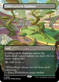 Undergrowth Stadium (Borderless) (666) [Commander Masters]