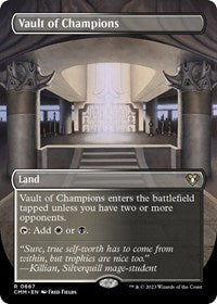 Vault of Champions (Borderless) (667) [Commander Masters]