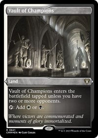 Vault of Champions (Foil Etched) (621) [Commander Masters]