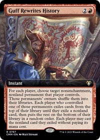 Guff Rewrites History (Extended Art) (767) [Commander Masters]
