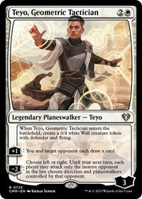 Teyo, Geometric Tactician (725) [Commander Masters]