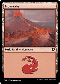 Mountain (0796) (796) [Commander Masters]