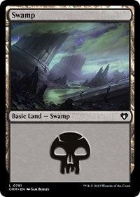 Swamp (0791) (791) [Commander Masters]