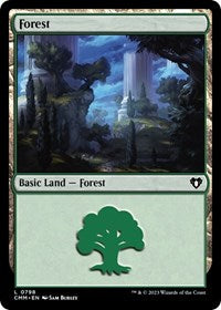 Forest (0798) (798) [Commander Masters]