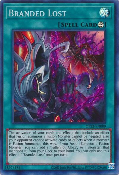 Branded Lost (OP22-EN009) [OTS Tournament Pack 22]