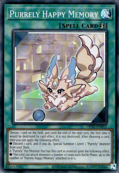 Purrely Happy Memory (OP22-EN011) [OTS Tournament Pack 22]