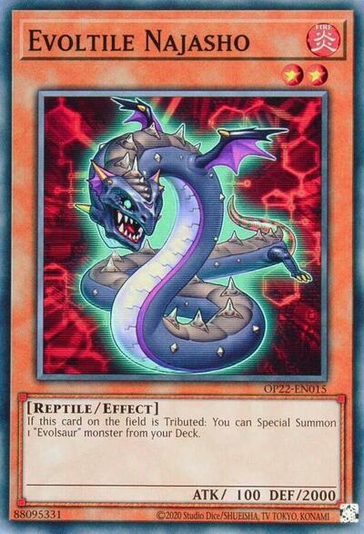 Evoltile Najasho (OP22-EN015) [OTS Tournament Pack 22]