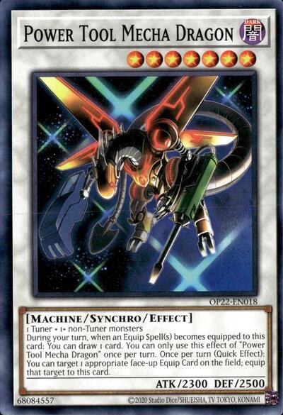 Power Tool Mecha Dragon (OP22-EN018) [OTS Tournament Pack 22]