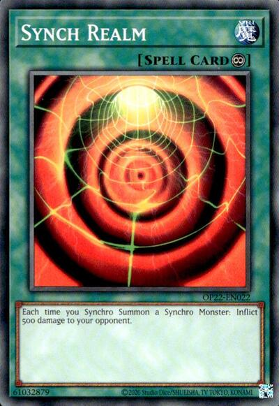 Synch Realm (OP22-EN022) [OTS Tournament Pack 22]
