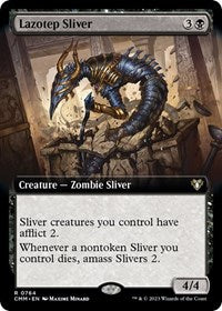 Lazotep Sliver (Extended Art) (764) [Commander Masters]