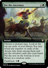 For the Ancestors (Extended Art) (770) [Commander Masters]