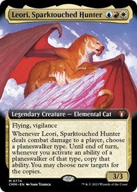 Leori, Sparktouched Hunter (Extended Art) (774) [Commander Masters]