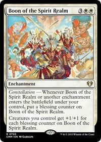 Boon of the Spirit Realm (720) [Commander Masters]