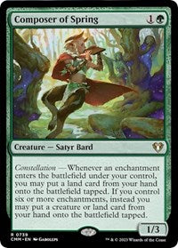 Composer of Spring (739) [Commander Masters]