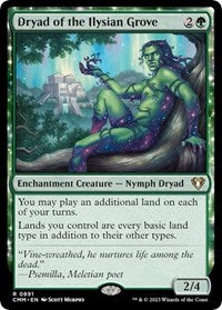 Dryad of the Ilysian Grove (891) [Commander Masters]