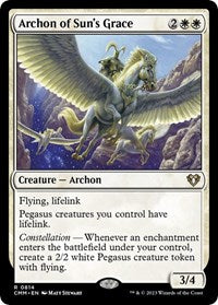 Archon of Sun's Grace (814) [Commander Masters]