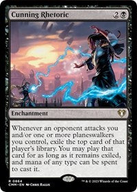 Cunning Rhetoric (864) [Commander Masters]