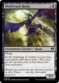 Mindwrack Harpy (869) [Commander Masters]