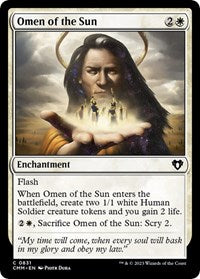 Omen of the Sun (831) [Commander Masters]