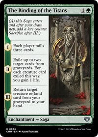 The Binding of the Titans (886) [Commander Masters]