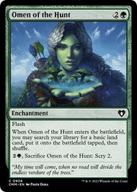 Omen of the Hunt (906) [Commander Masters]