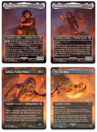 Mount Doom Scene [Set of 4] (448-451) [Universes Beyond: The Lord of the Rings: Tales of Middle-earth]