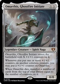 Omarthis, Ghostfire Initiate (708) [Commander Masters]