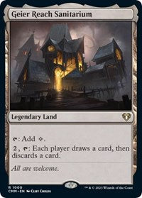 Geier Reach Sanitarium (1000) [Commander Masters]