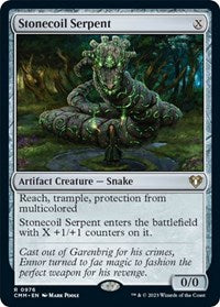 Stonecoil Serpent (976) [Commander Masters]