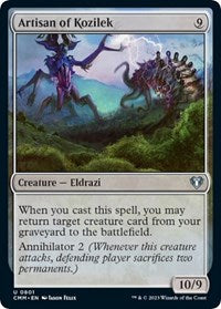 Artisan of Kozilek (801) [Commander Masters]