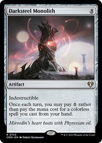 Darksteel Monolith (743) [Commander Masters]