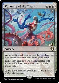 Calamity of the Titans (713) [Commander Masters]