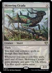 Skittering Cicada (717) [Commander Masters]