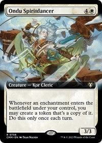 Ondu Spiritdancer (Extended Art) (756) [Commander Masters]