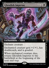 Ghoulish Impetus (Extended Art) (763) [Commander Masters]