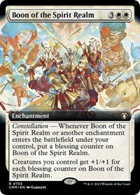 Boon of the Spirit Realm (Extended Art) (753) [Commander Masters]