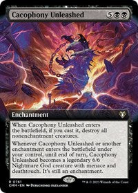 Cacophony Unleashed (Extended Art) (761) [Commander Masters]
