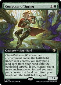 Composer of Spring (Extended Art) (769) [Commander Masters]