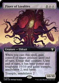 Flayer of Loyalties (Extended Art) (747) [Commander Masters]