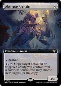 Abstruse Archaic (Extended Art) (744) [Commander Masters]