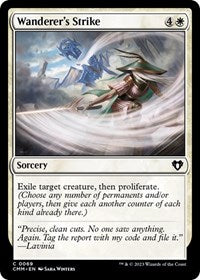Wanderer's Strike (69) [Commander Masters]
