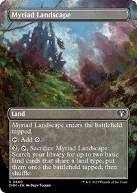 Myriad Landscape (Borderless) (660) [Commander Masters]