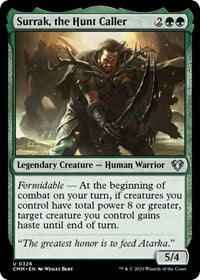 Surrak, the Hunt Caller (326) [Commander Masters]