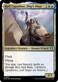 Raff Capashen, Ship's Mage (351) [Commander Masters]
