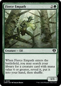 Fierce Empath (288) [Commander Masters]
