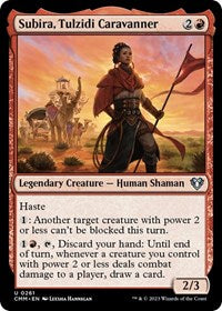Subira, Tulzidi Caravanner (261) [Commander Masters]
